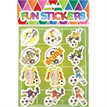 Football Sticker Sheet Party Bag Filler | Favour